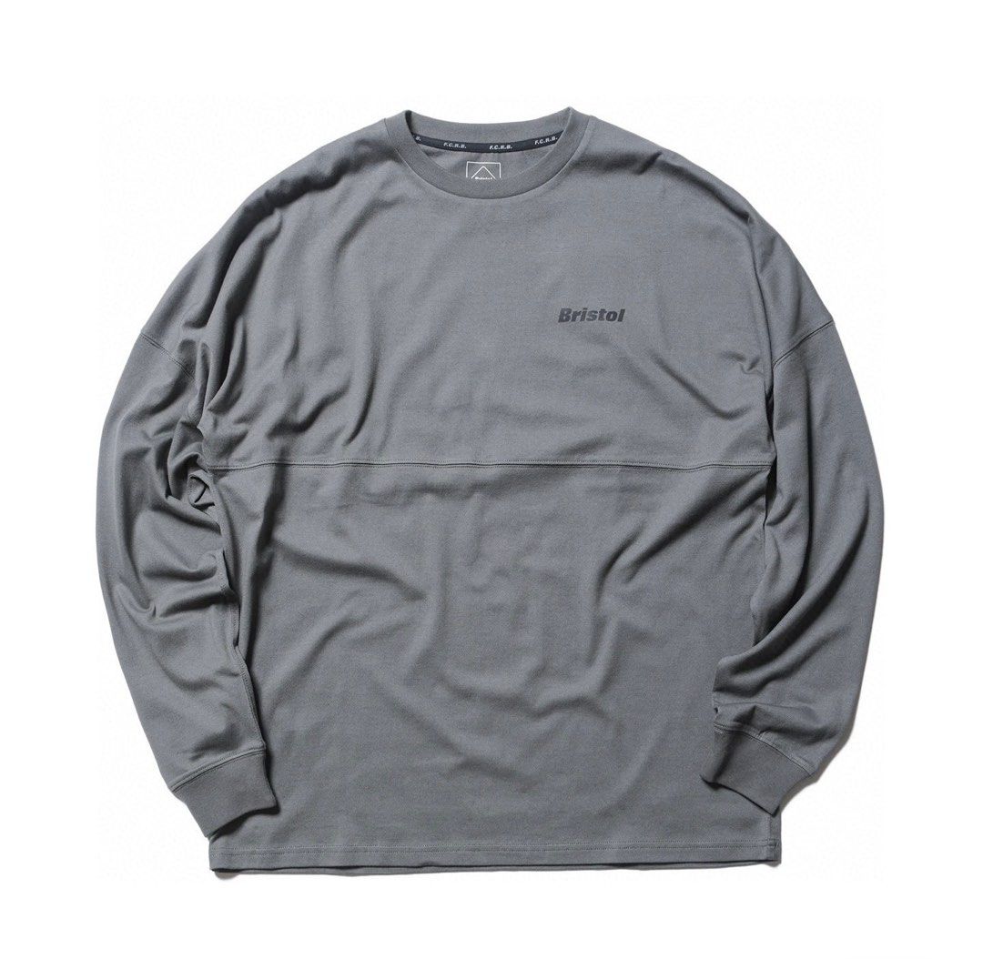 23SS FCRB BIG LOGO L/S TEAM BAGGY TEE トップス