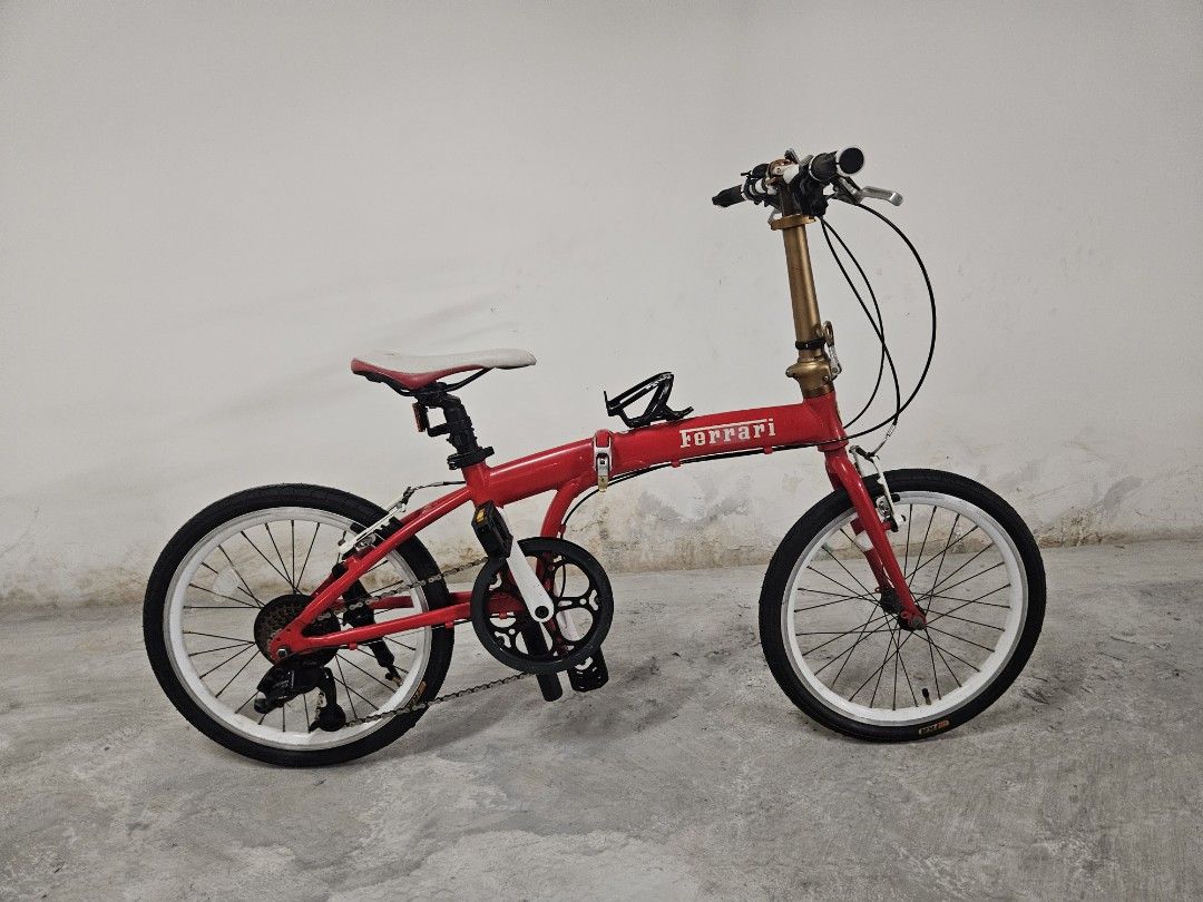 Ferrari folding bicycle price discount