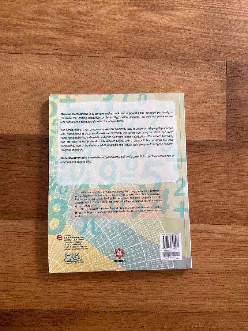 General mathematics textbook, Hobbies & Toys, Books & Magazines ...