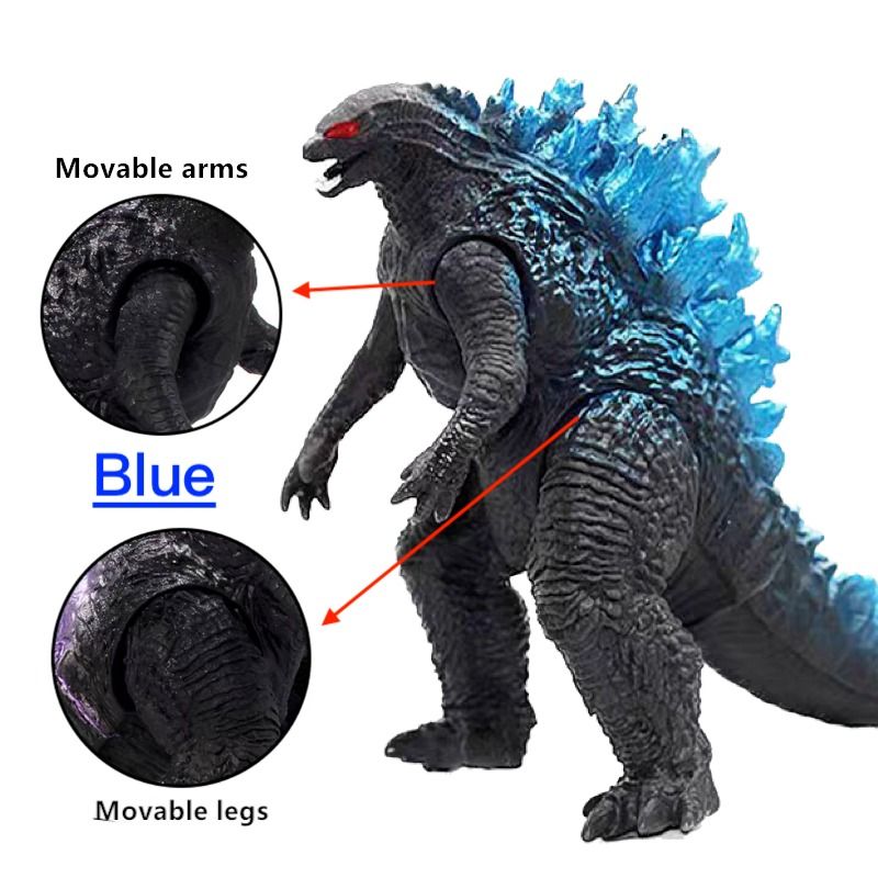 Godzilla Movable Joints Soft Rubber Action Figure 15cm Collection Model ...