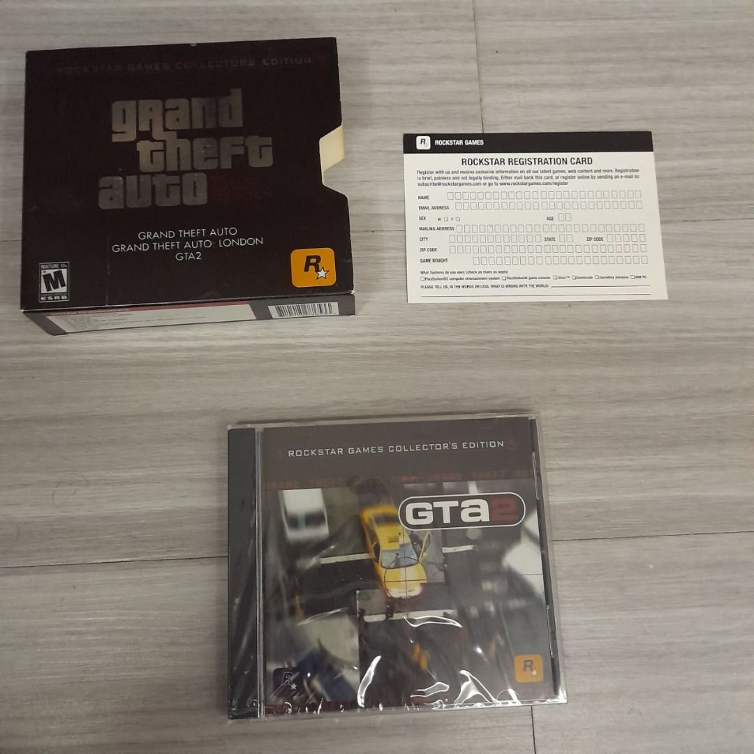 Grand Theft Auto The Classics Collection PC Game Factory Sealed 2004 ...