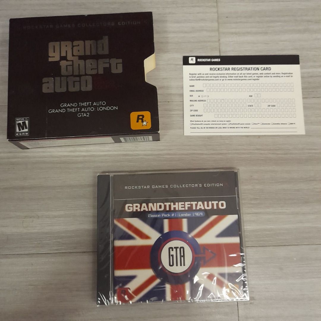 Grand Theft Auto The Classics Collection PC Game Factory Sealed 2004 ...