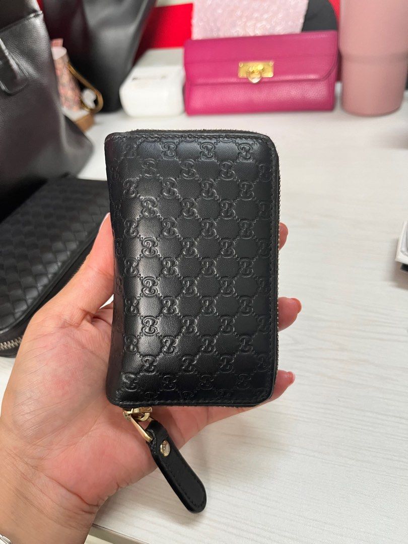 Gucci black guccissima discount