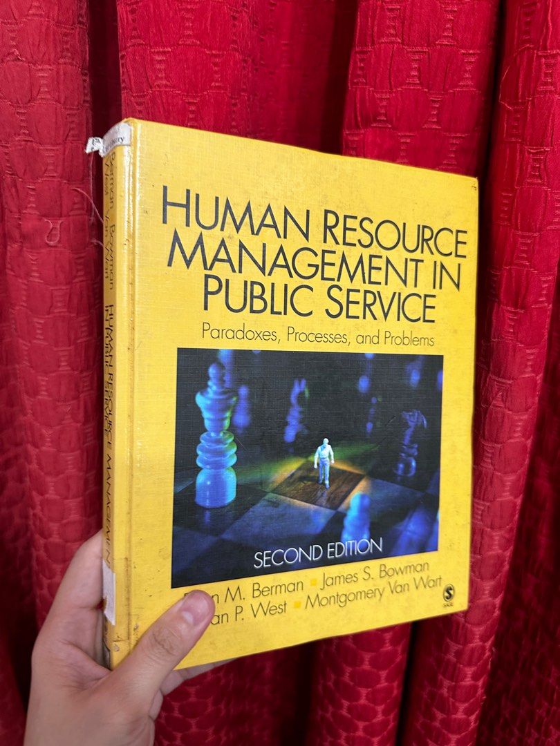 Human Resource Management in Public Service (Category: Textbooks) located in Las Pinas. Submitted by kashireadsbookstore (Listing ID 1316331861, Image 1). Description: .