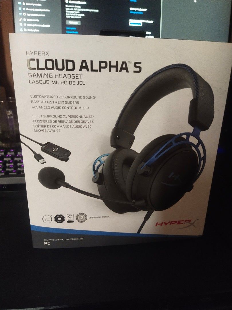 Hyper x cloud alpha s, Audio, Headphones & Headsets on Carousell