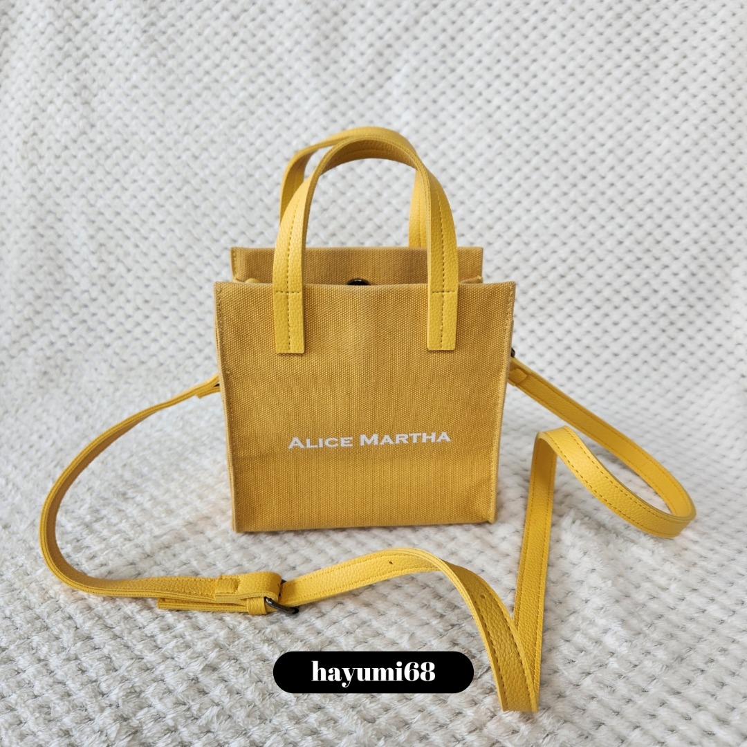 KOREAN BRAND ALICE MARTHA TOTE BAG SMALL SIZE Women s Fashion Bags Wallets Tote Bags on Carousell