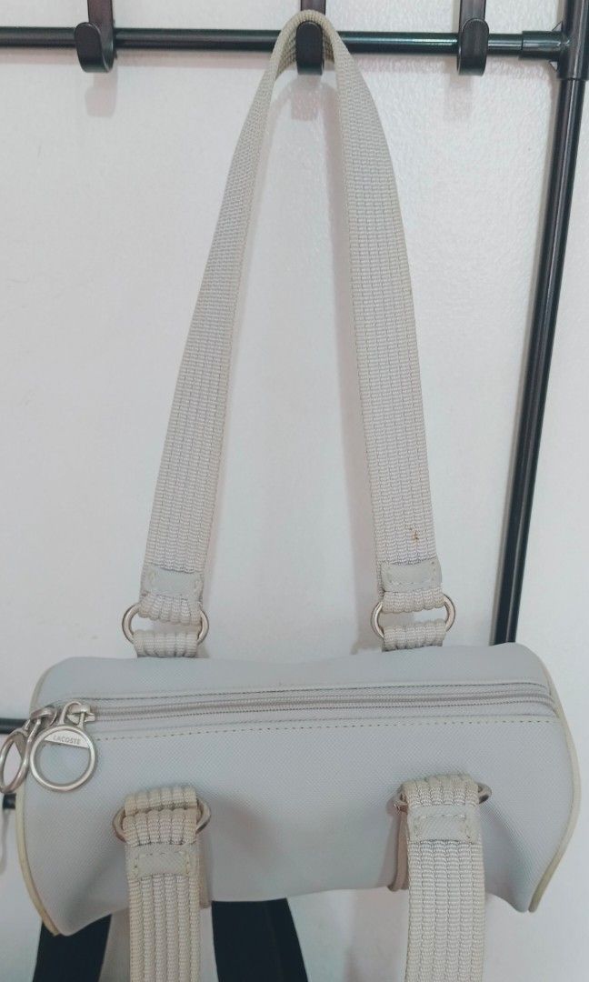 Lacoste barrel bag hot sale