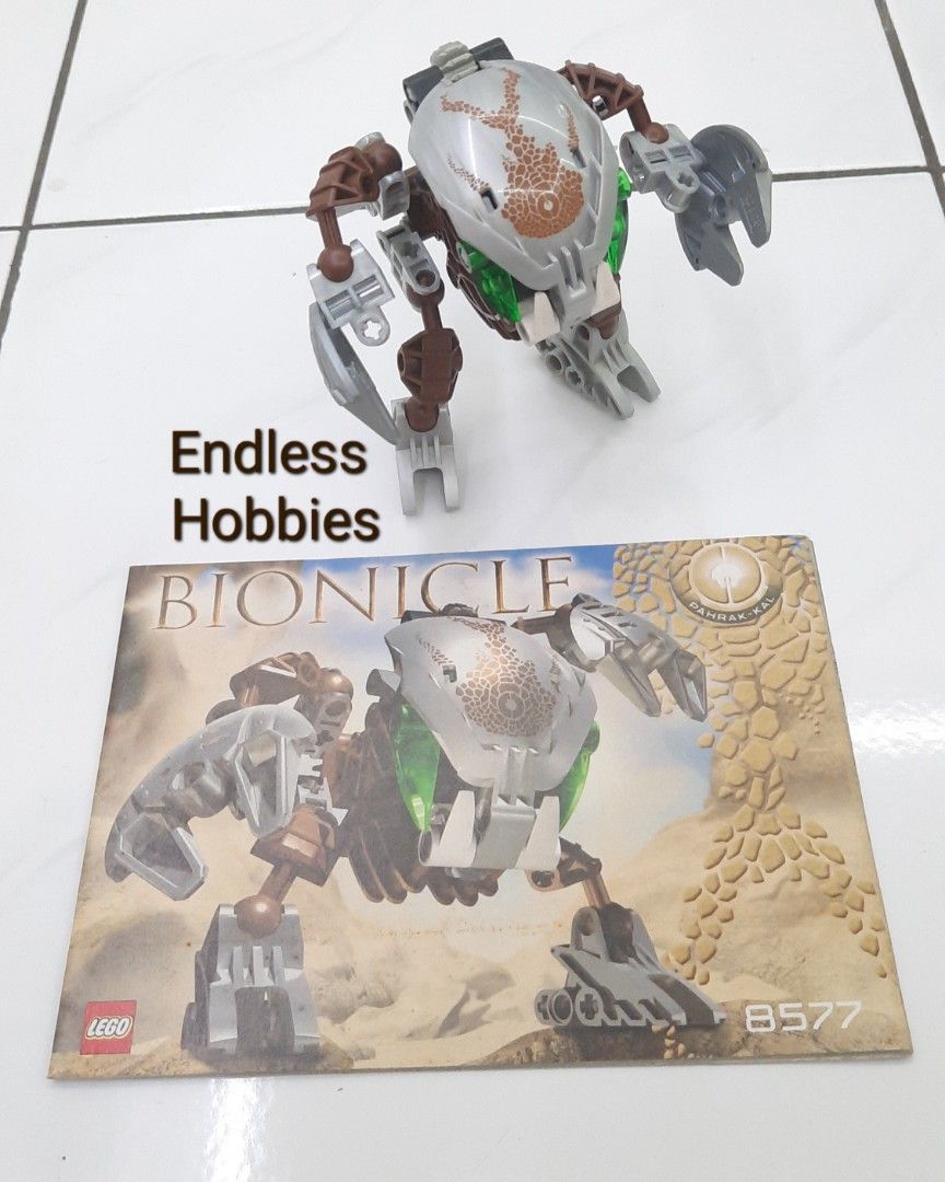 Lego Bionicle 8577 Pahrak Kal Hobbies Toys Toys Games on Carousell