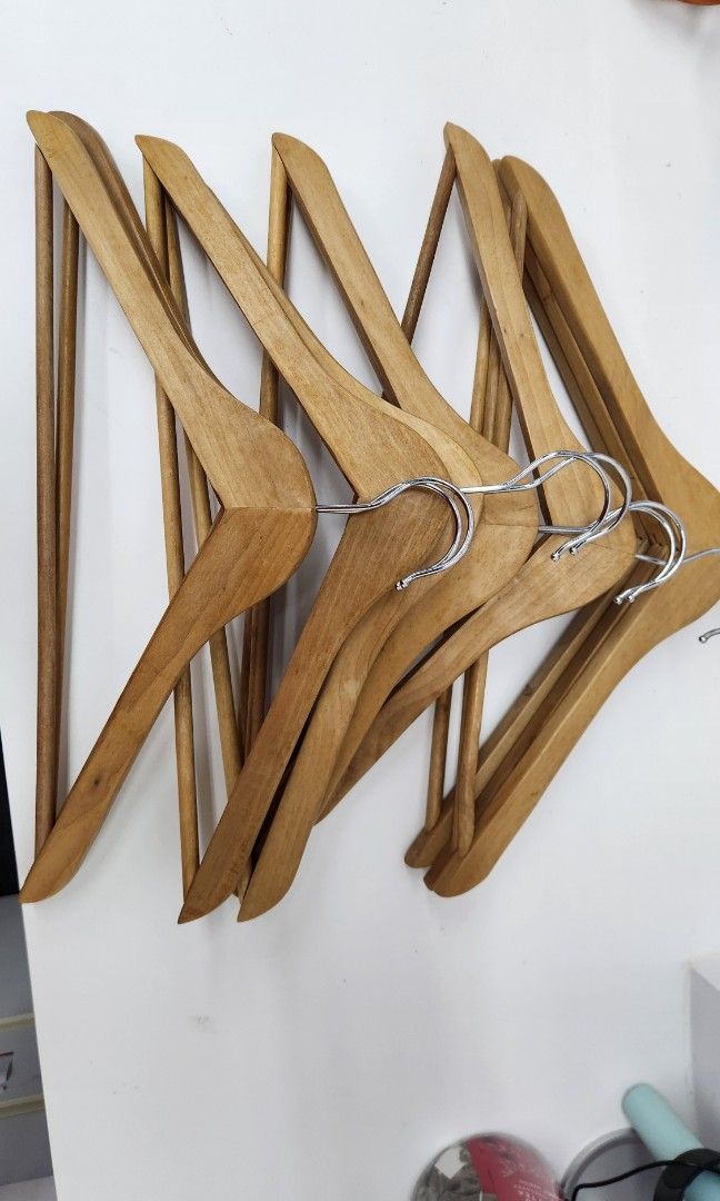 Lightly used Wooden Hangers