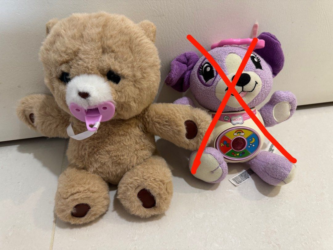 Little Live Pets Cozy Dozy Cubbles The Bear LeapFrog Sing Snuggle Violet Babies Kids Infant Playtime on Carousell