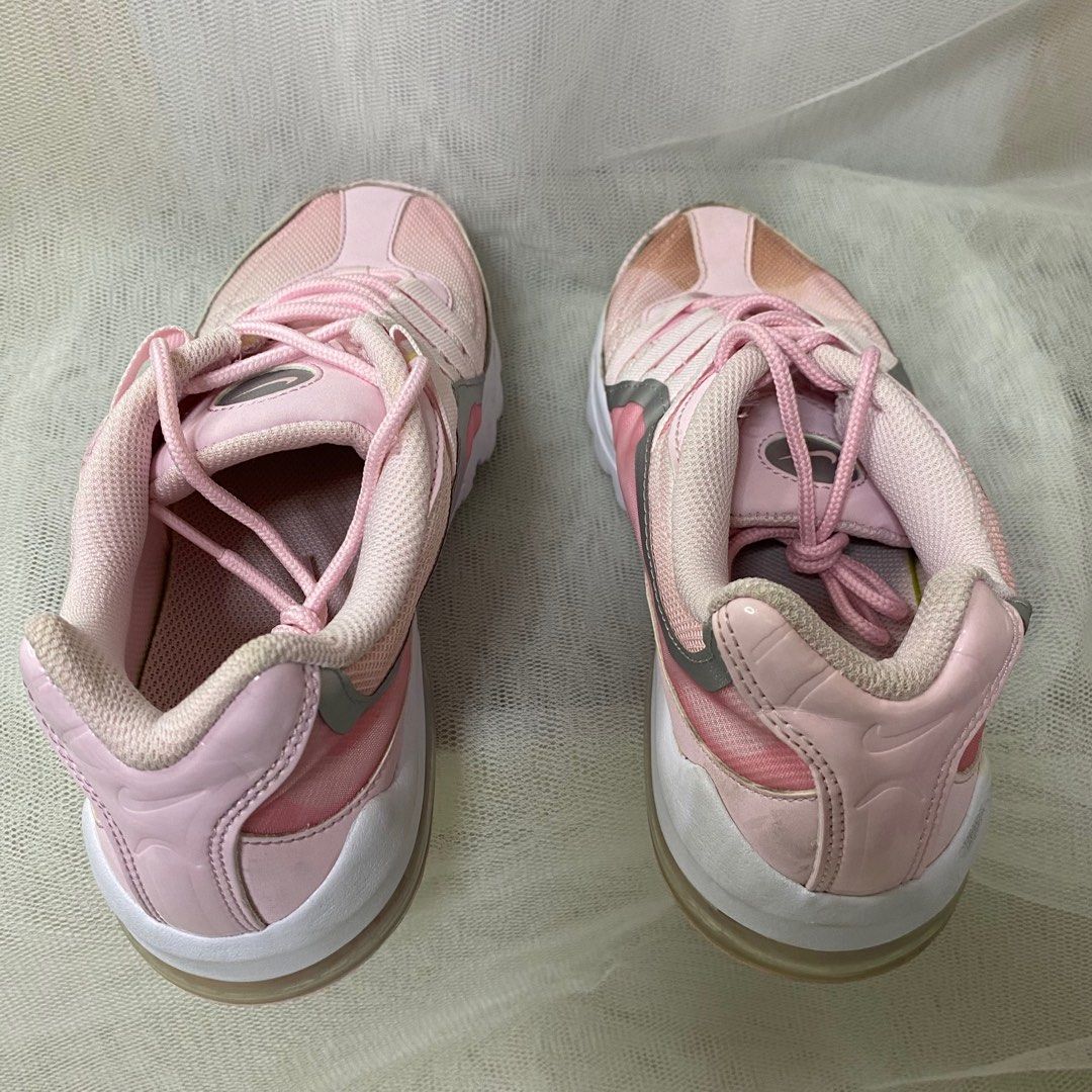 Nike Air Max Pink White Silver (Category: Sneakers) located in Pasig City. Submitted by peritph (Listing ID 1316348757, Image 2). Description: Size 7.5.