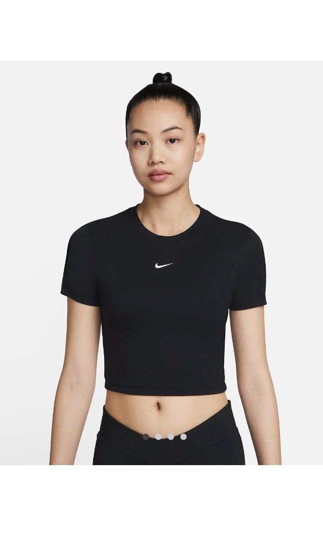Nike slim fit crop top clearance