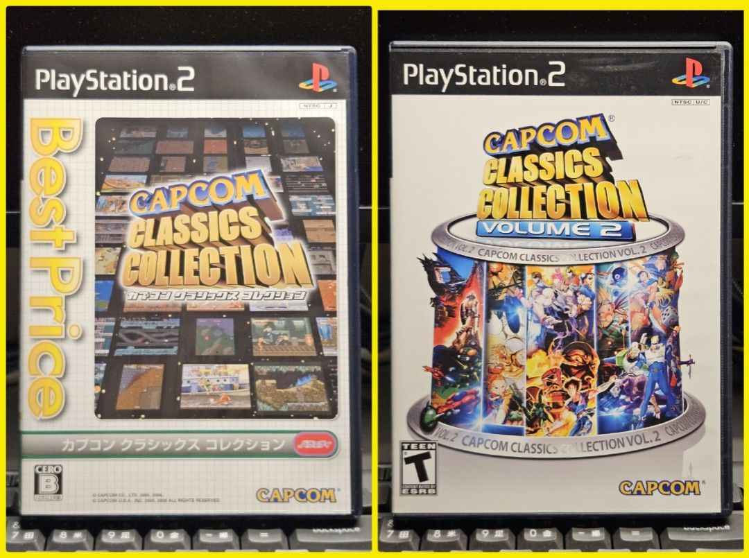 CAPCOM CLASSICS COLLECTION1&2新品未開封PS2北米版 CAPCOM CLASSICS COLLECTION1&2新品未開封PS2北米版