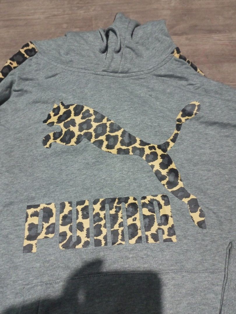 Puma leopard jacket top