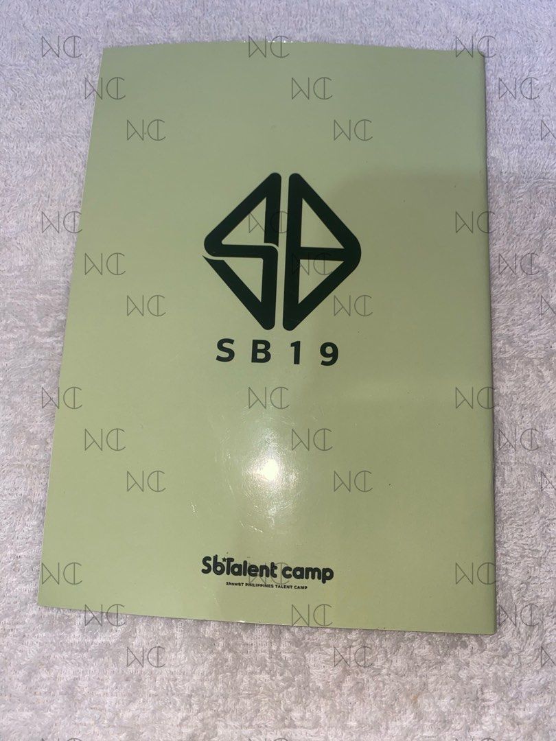 SB19 Official Merch GITZ Notebooks (Category: Stationery & School Supplies) located in Manila. Submitted by nccollections (Listing ID 1316381744, Image 3). Description: SB19 GITZ Notebooks (Josh, Pablo, Stell, Justin) •₱750 set (prio), ₱200 each • never used it but already has flaws/same condition from when I bought it from the original owner (2nd hand) • no to sensitive buyers (see pictures) - message me for more close up photos.
