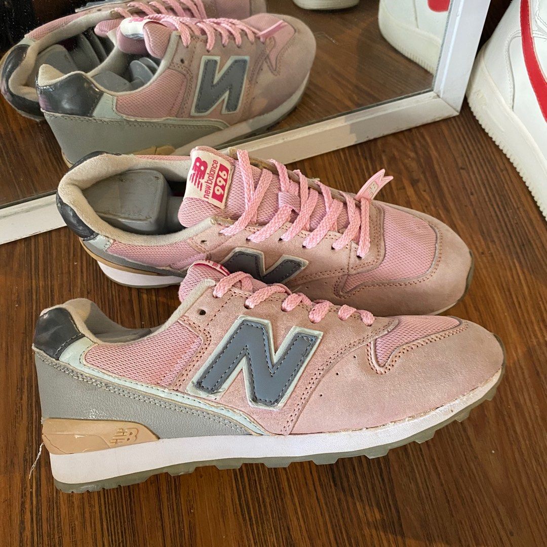 Sepatu New Balance 996 Pink wmns casual original murah meriah not 990 574 classic 530 grey usa sneakers second market
