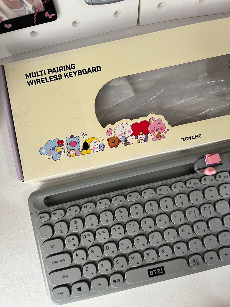 Shooky BT21 Keyboard (Category: Computer Keyboard) located in Manila. Submitted by closetrkives (Listing ID 1316302553, Image 2). Description: .