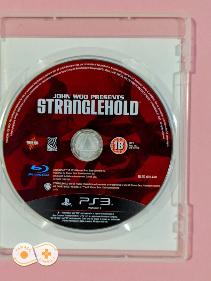 Stranglehold - [PS3 Game] [ENGLISH Language], Video Gaming, Video Games ...