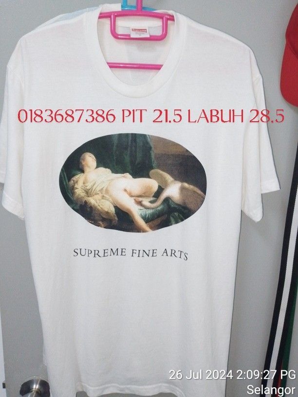 Supreme leda and the swan tee 2025