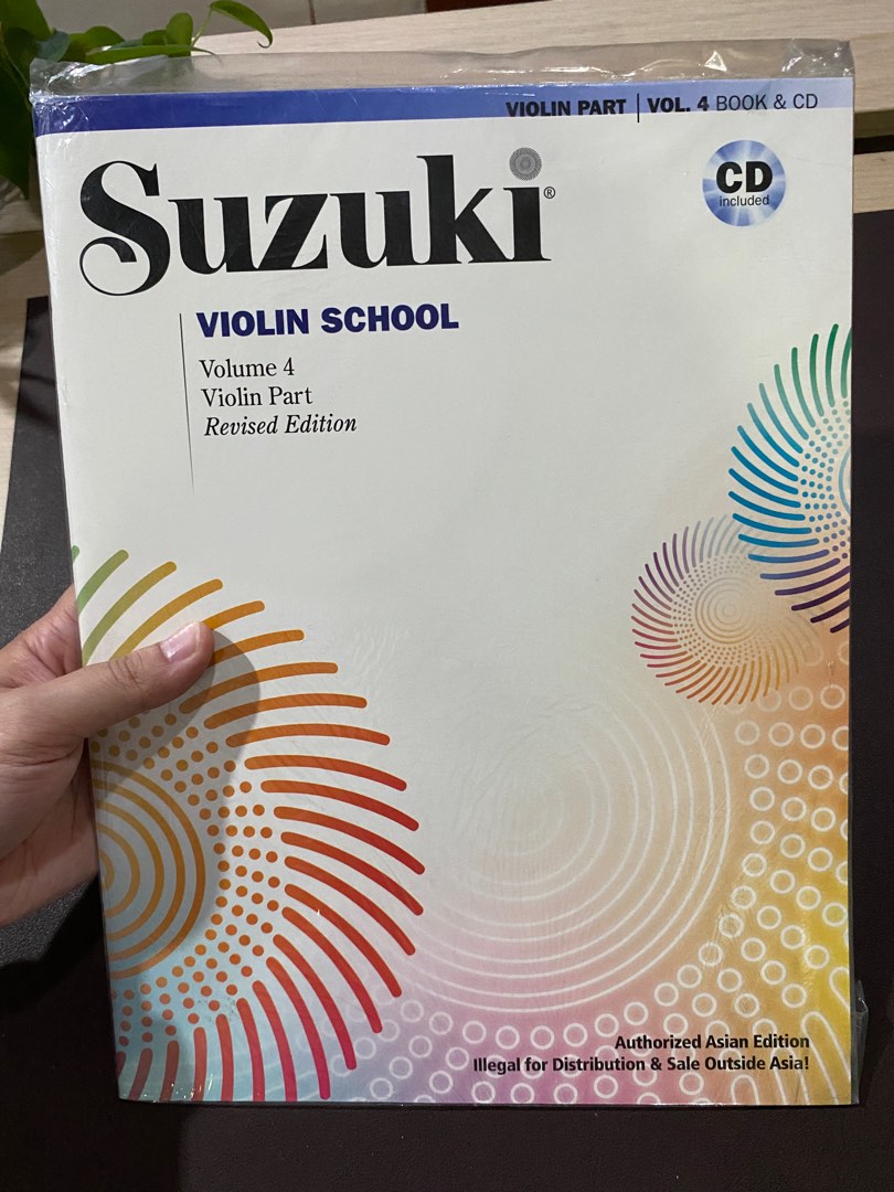 Suzuki Violin Book 4, Hobbies & Toys, Music & Media, Music Scores on