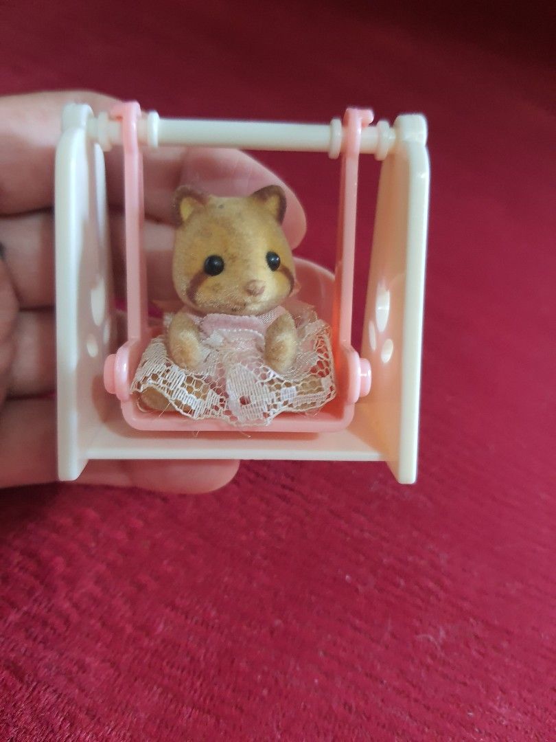 Sylvanian baby on swing (Category: Infant Playtime) located in Davao. Submitted by juvybrreyn16232 (Listing ID 1316329627, Image 2). Description: sylvanian baby on swing 170.oo.