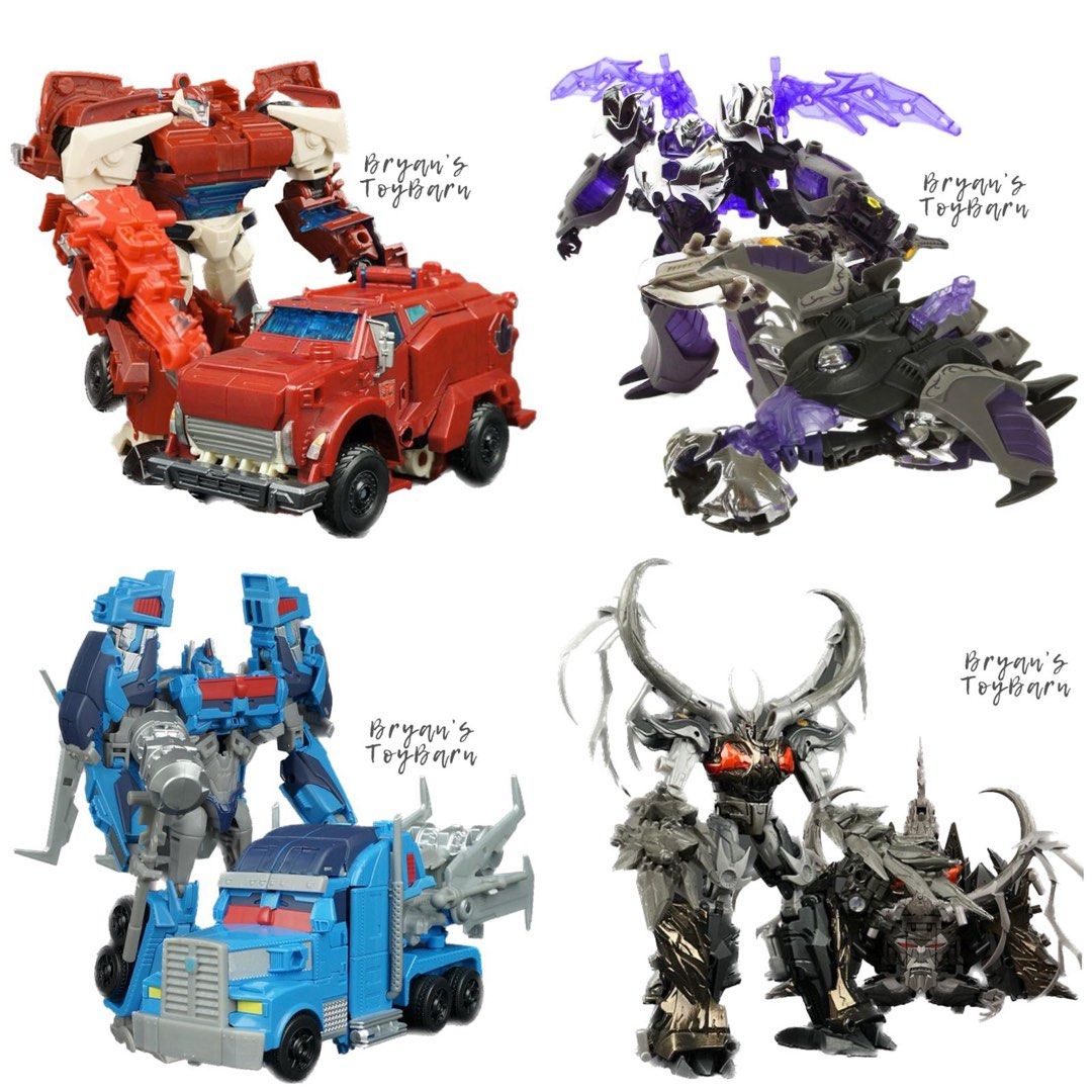 Transformers Prime Nightmare Megatron Darkness Swerve Ultra