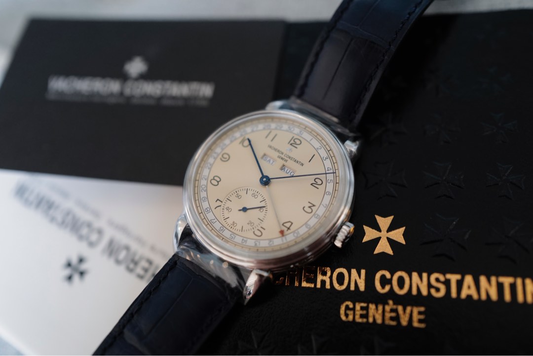 Vacheron Constantin Triple Calendar Steel Reissue, Luxury, Watches on