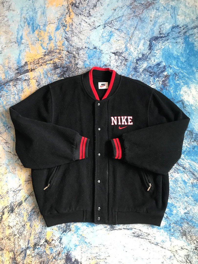 VARSITY NIKE VINTAGE 90 s Men s Fashion Coats Jackets and Outerwear on Carousell