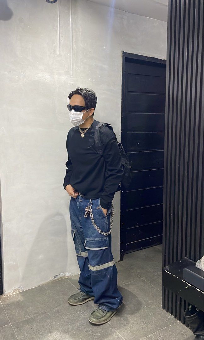 Vintage 90s Baggy Denim Jeans Marithe Francois Girbaud