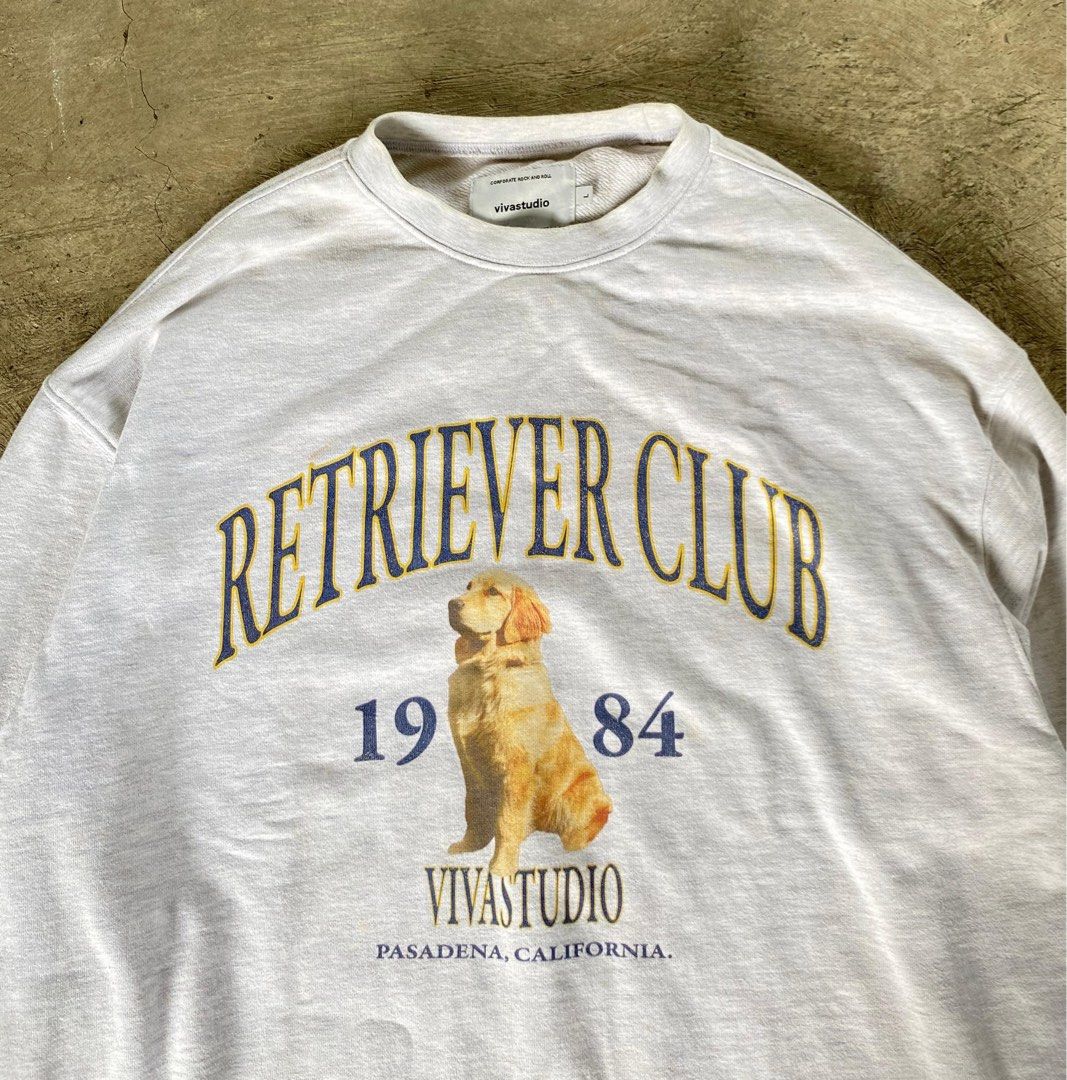 Club Retriever Embroidered Sweatshirt The Nines 2025