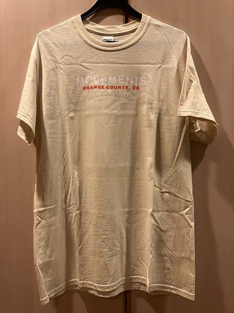 FREE Tracked Mail WTS Close To Brand New Official Movements Band Merch T Shirt Tee Gildan Heavy Cotton TearAway Cream Natural Size M. Men s Fashion Tops Sets Tshirts Polo Shirts on Carousell
