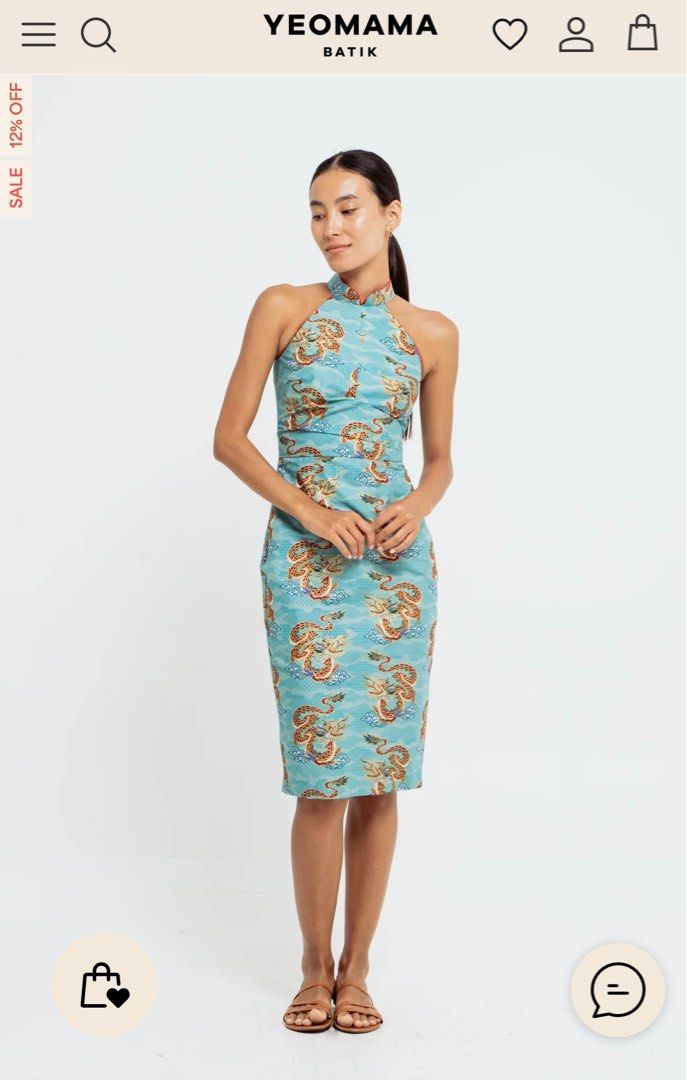 Yeomama Batik Cheongsam