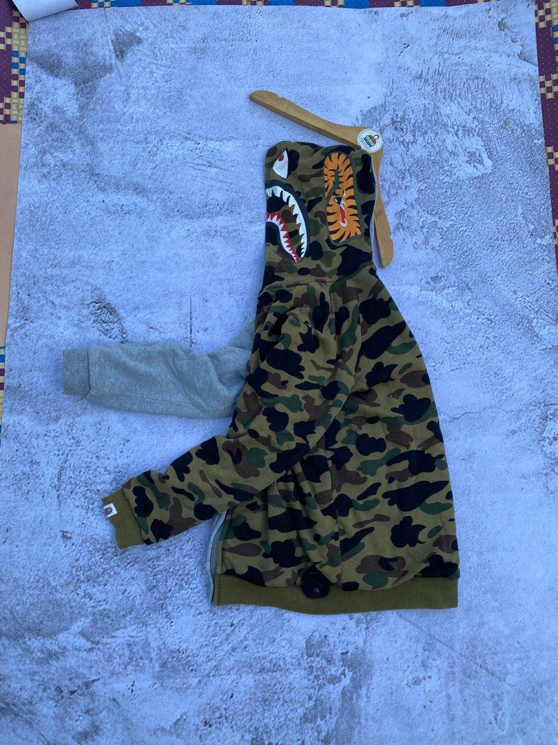 Bape sherpa hoodie hotsell