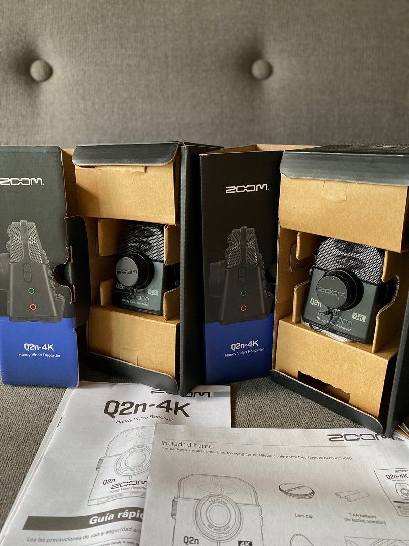 Zoom Q2N-4K Hand Video Recorder (Category: Video Cameras) located in Makati City. Submitted by robma_ (Listing ID 1316393100, Image 2). Description: Brand New Price per piece 1 pc SOLD Last one still available .