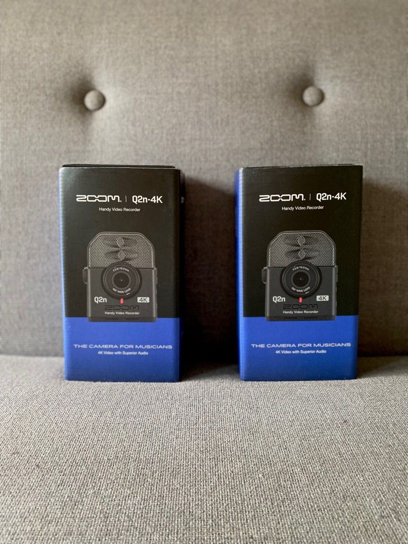 Zoom Q2N-4K Hand Video Recorder (Category: Video Cameras) located in Makati City. Submitted by robma_ (Listing ID 1316393100, Image 1). Description: Brand New Price per piece 1 pc SOLD Last one still available .