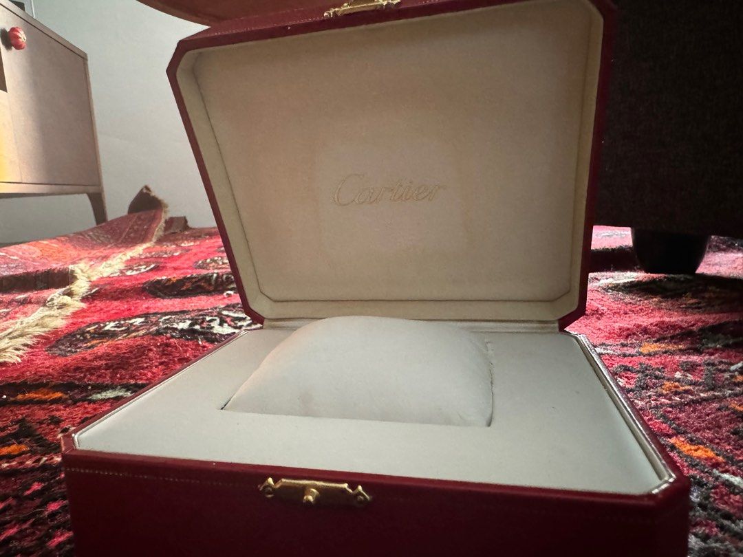 100 original Cartier watch box