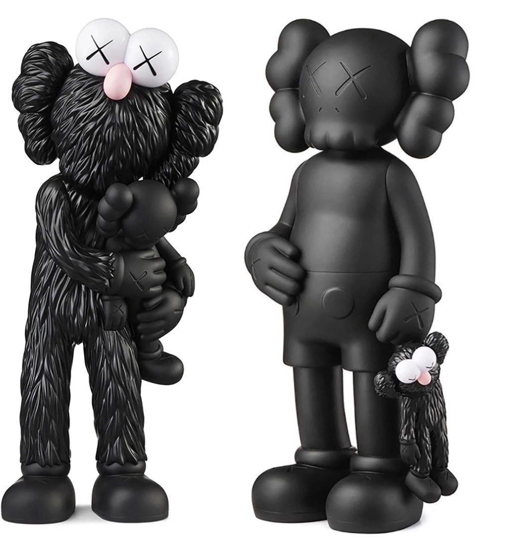 KAWS フィギュア 黒金クマ型フィギュア Supercute28cm MEDICOM TOY（メディコムトイ）の「FRUTE BRUTE (KAWS VERSION