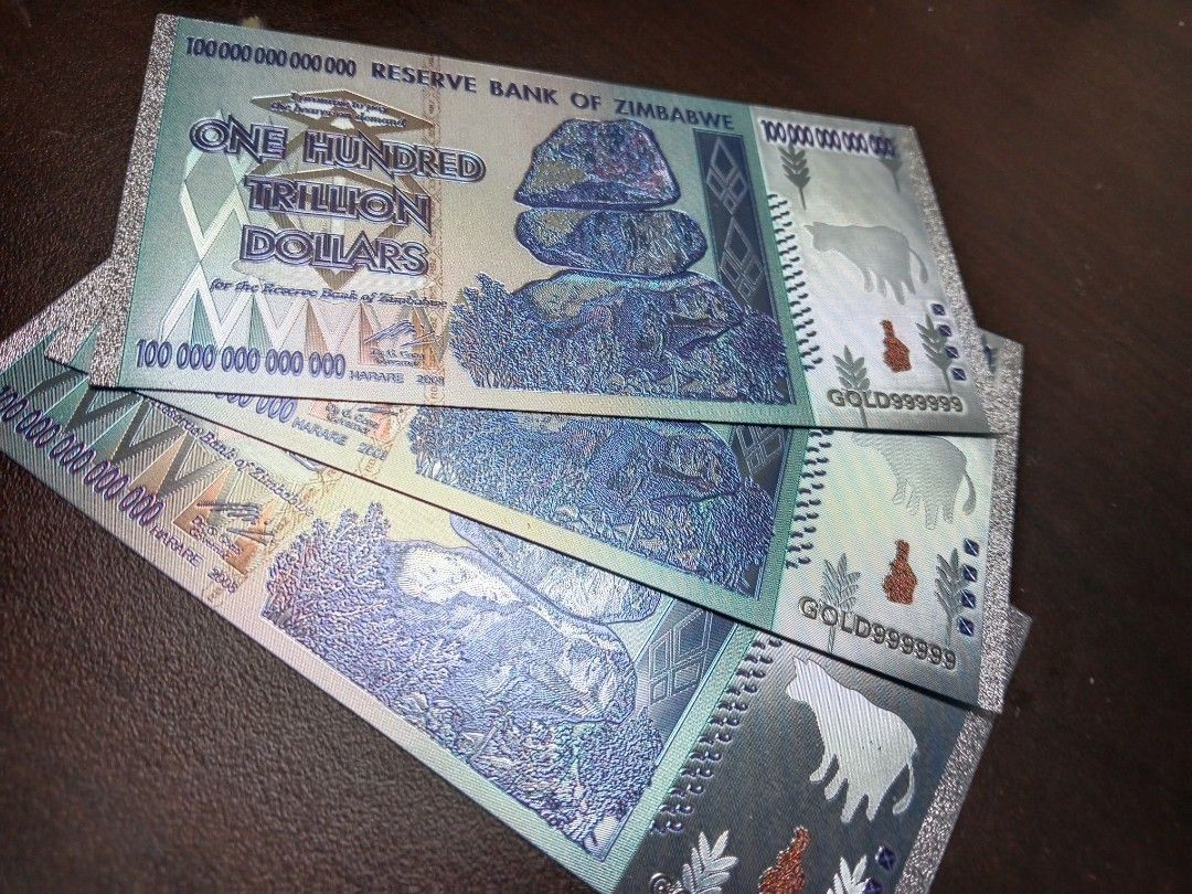 1 Million Euro & 1 Trillion Zimbabwe dollar,2pcs/set, Hobbies & Toys,  Collectibles & Memorabilia, Currency on Carousell