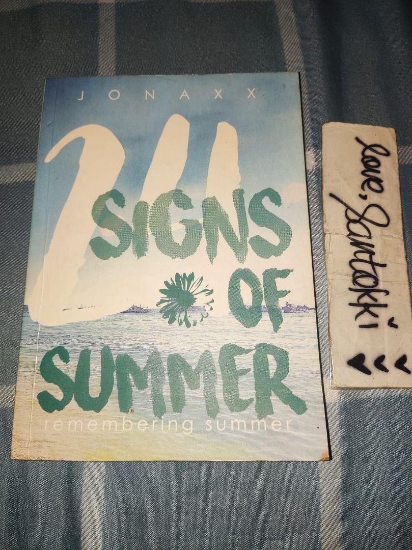 24 SIGNS OF SUMMER blue (24SOS) by Jonaxx, Hobbies & Toys, Books ...