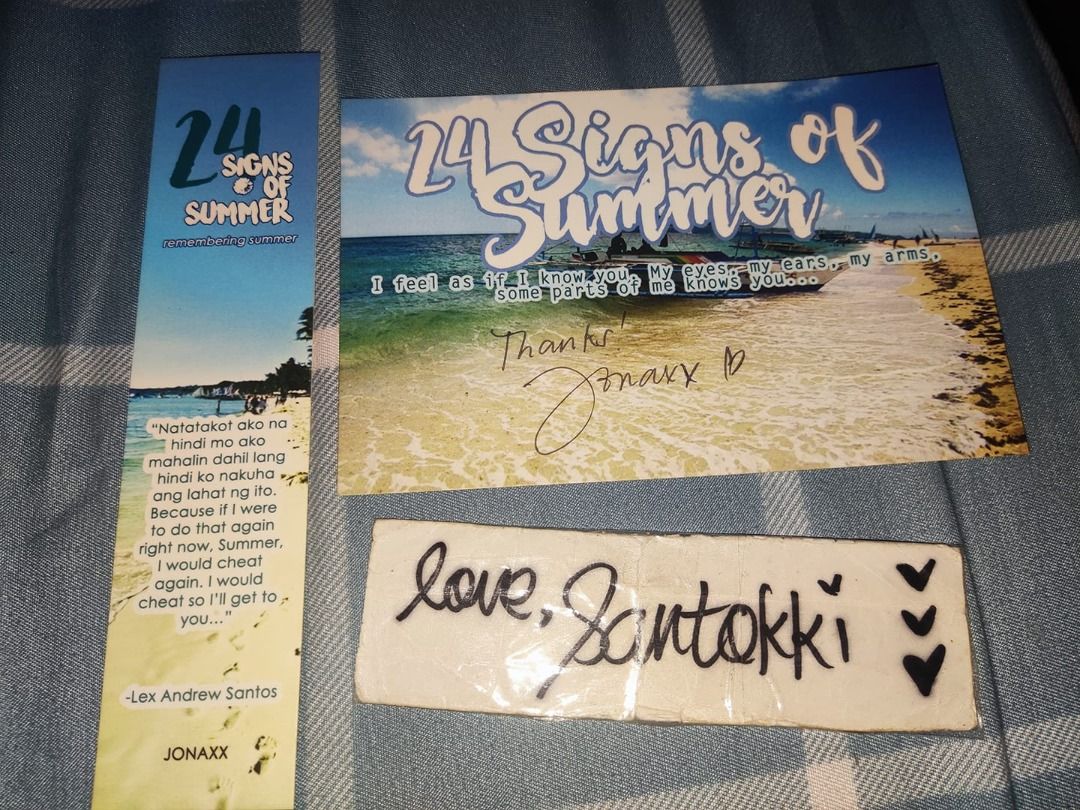24 SIGNS OF SUMMER blue (24SOS) by Jonaxx, Hobbies & Toys, Books ...