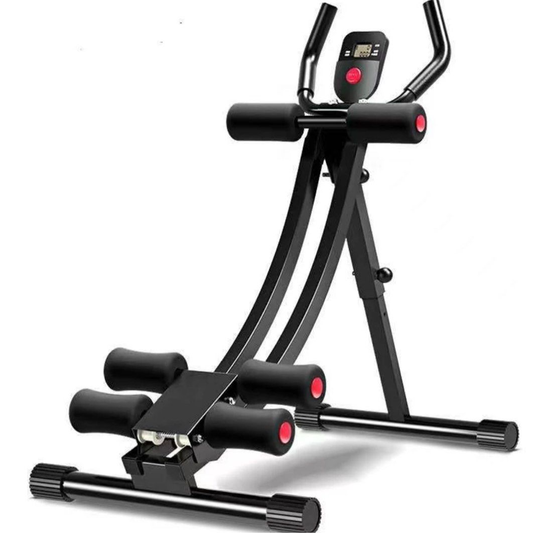 4 in 1 AB Cruncher Foldable Fitness Equipment Butt Lifting Machine Home exercise machine for abs Sports Equipment Exercise Fitness Cardio Fitness Machines on Carousell