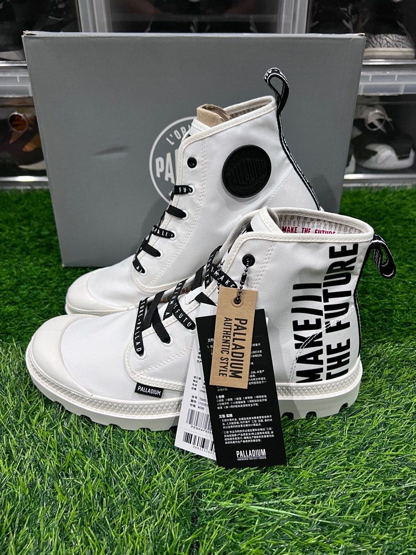 Original Palladium Boots Canvas Men s Fashion Footwear Boots on Carousell