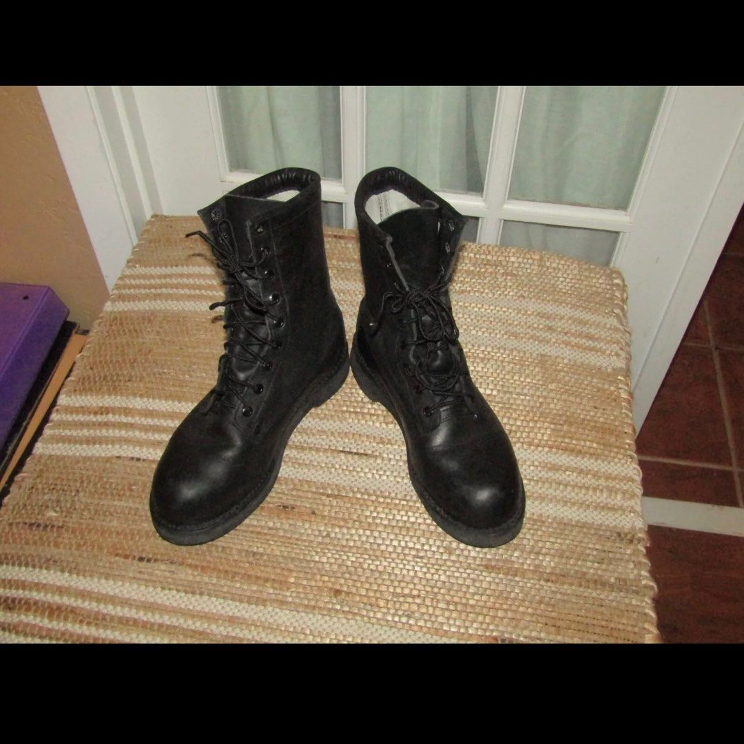 ADDISON COMBAT BOOTS Men s Fashion Footwear Boots on Carousell
