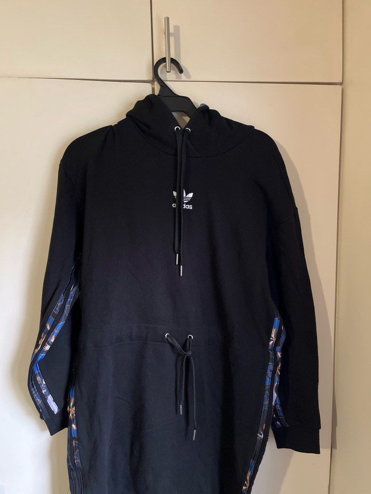 Adidas Originals Midi Hoodie Dress Women s Fashion Tops Others Tops on Carousell