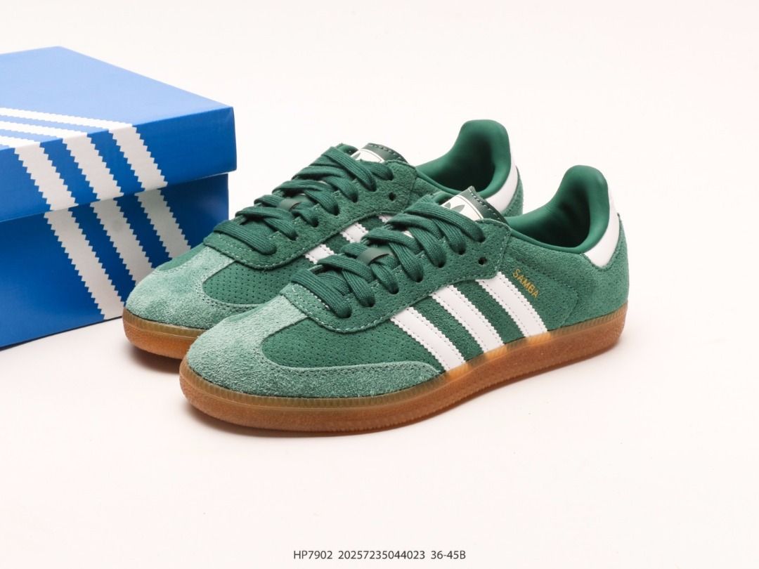 adidas gazelle silver green womens Adidas Samba OG Collegiate Green Gum HP7902 – juanma-shop