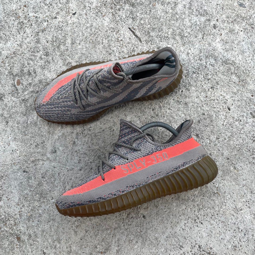 Adidas Yeezy B00st 35O v2 Beluga 9UK RM8O Men s Fashion Footwear Sneakers on Carousell
