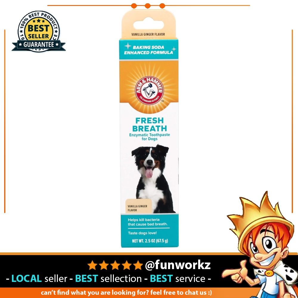 Arm and hammer dog toothpaste vanilla ginger deals
