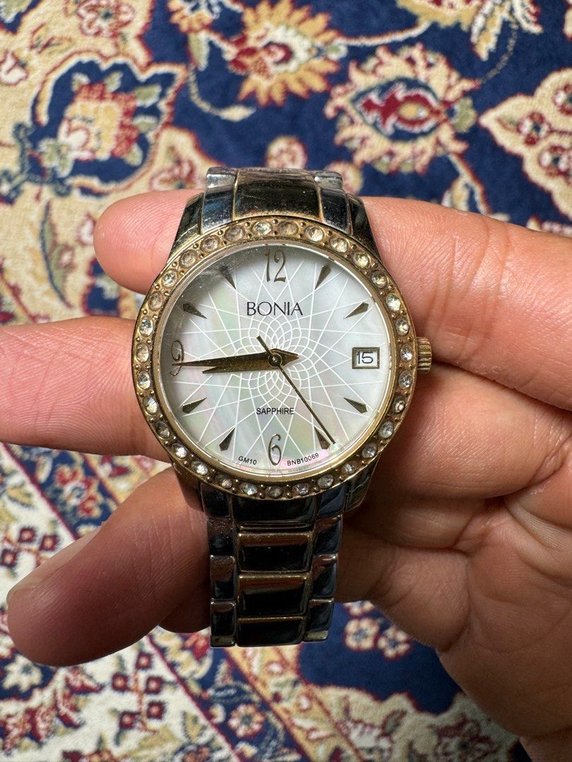 Authentic Bonia Sapphire Women s Fashion Watches Accessories Watches on Carousell