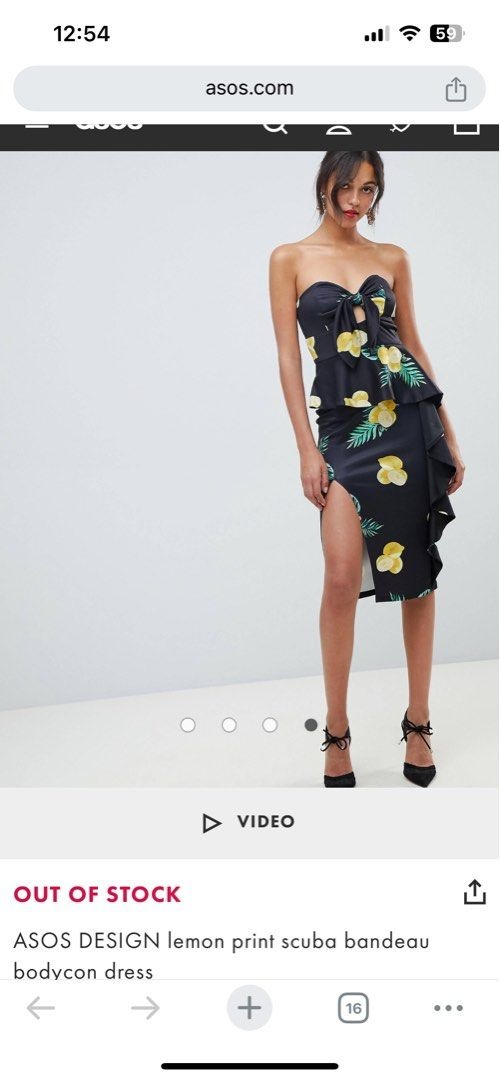 Asos citrus pop suit discount