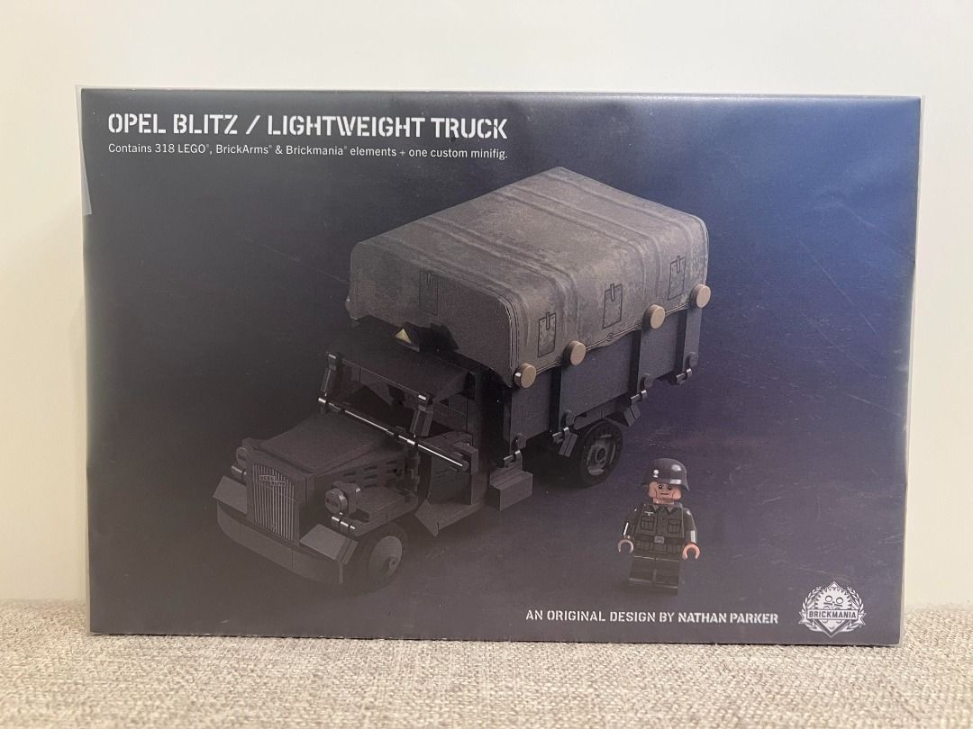 BRICKMANIA U.S.A. OPEL BLITZ Lightweight Truck 2 Products Number BKM2411 Carousell